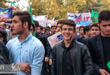 گزارش تصویری | حضور گسترده دانشگاهیان دانشگاه صنعتی شاهرود در راهپیمایی 13 آبان  | 